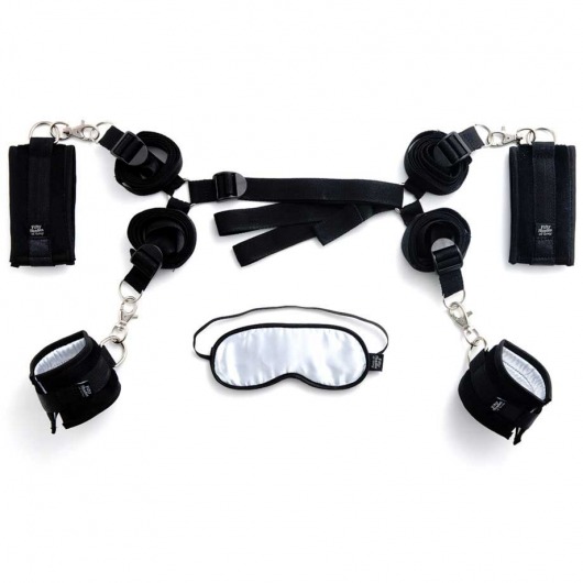 Комплект бондажа Under The Bed Restraints Kit - Fifty Shades of Grey - купить с доставкой в Благовещенске