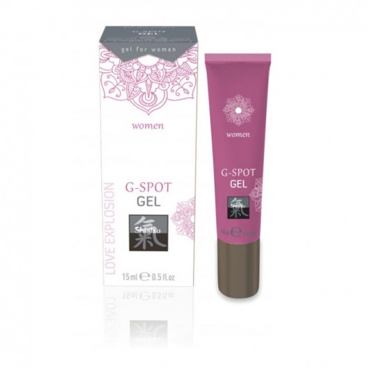 Возбуждающий интимный гель G-SPOT GEL - 15 мл. - Shiatsu - купить с доставкой в Благовещенске