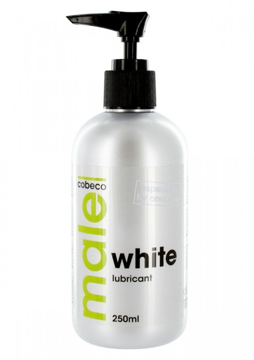 Анальная смазка на водной основе MALE Cobeco White Lubricant - 250 мл. - Cobeco - купить с доставкой в Благовещенске