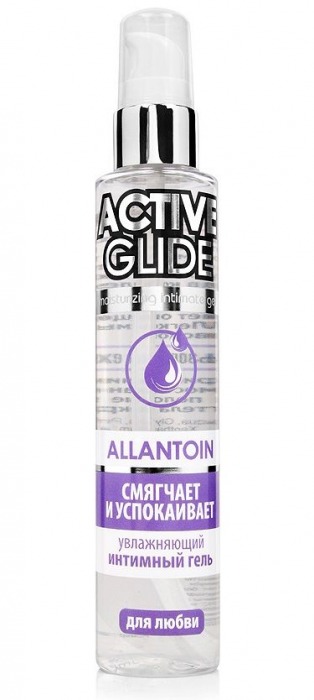 Увлажняющий интимный гель Active Glide Allantoin - 100 гр. - Биоритм - купить с доставкой в Благовещенске