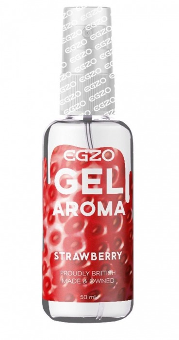 Интимный лубрикант EGZO AROMA с ароматом клубники - 50 мл. - EGZO - купить с доставкой в Благовещенске