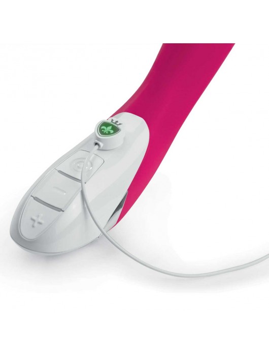 Ярко-розовый вибратор Mystim Bon Aparte - 25 см. - MyStim