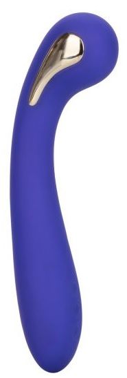 Фиолетовый вибромассажер с электростимуляцией Intimate Estim Petite G Wand - 19 см. - California Exotic Novelties - купить с доставкой в Благовещенске