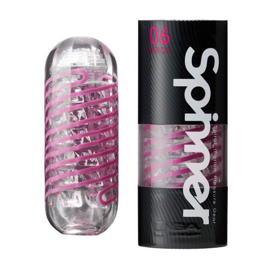 Мастурбатор SPINNER Brick - Tenga - в Благовещенске купить с доставкой