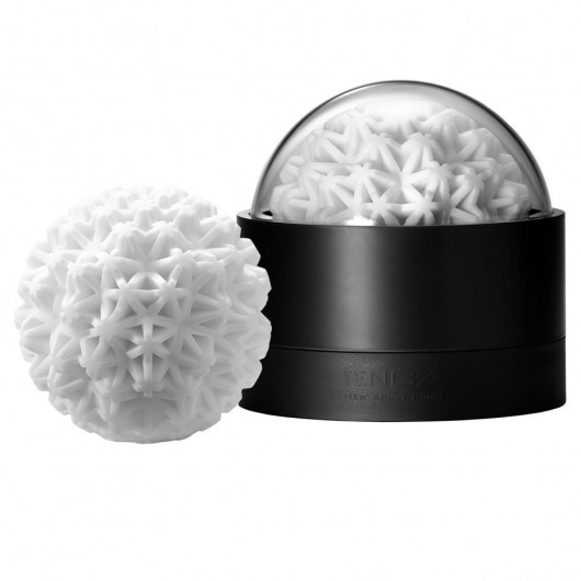 Белый мастурбатор Tenga Geo Coral - Tenga - в Благовещенске купить с доставкой