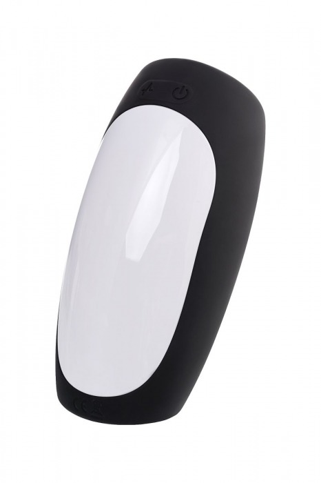 Черно-белый перезаряжаемый мастурбатор Erotist Hailstorm - Erotist Adult Toys - в Благовещенске купить с доставкой