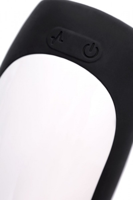 Черно-белый перезаряжаемый мастурбатор Erotist Hailstorm - Erotist Adult Toys - в Благовещенске купить с доставкой