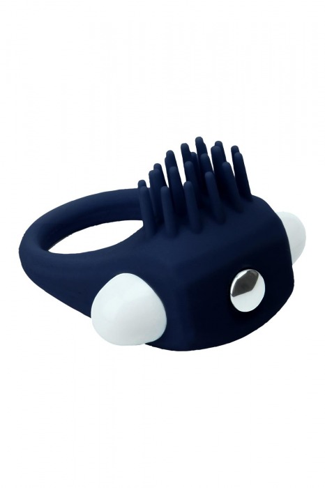 Синее эрекционное виброкольцо STIMU RING - Dream Toys - в Благовещенске купить с доставкой