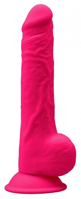 Розовый фаллоимитатор-реалистик Premium Dildo 9,5  Model 3 Premium - 24 см. - Adrien Lastic