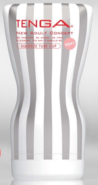 Мастурбатор TENGA Squeeze Tube Cup Soft - Tenga - в Благовещенске купить с доставкой
