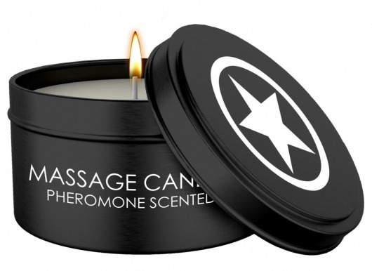 Массажная свеча с феромонами Massage Candle Pheromone Scented - Shots Media BV - купить с доставкой в Благовещенске