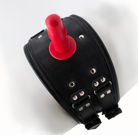 Черный пояс на бедро  Люкс  с телесной насадкой - LOVETOY (А-Полимер) - купить с доставкой в Благовещенске