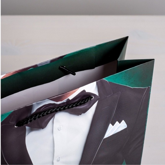 Бумажный пакет «Лучшему!» - 23 х 27 см. - Сима-Ленд - купить с доставкой в Благовещенске