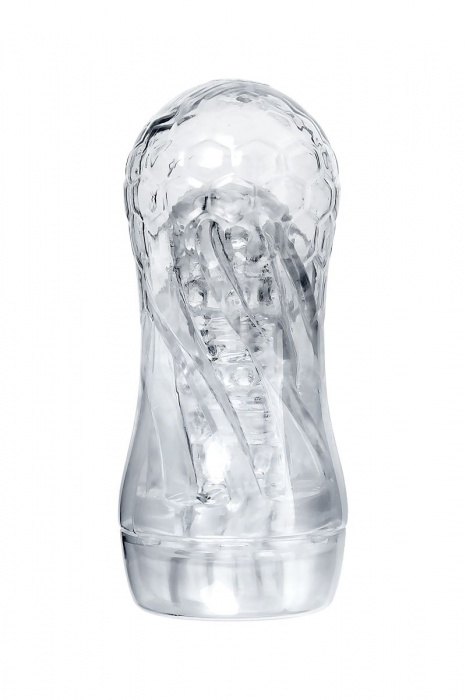 Прозрачный мастурбатор Jelf - A-toys - в Благовещенске купить с доставкой