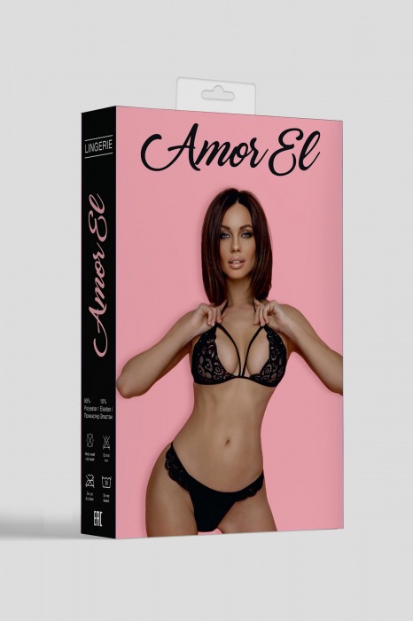Соблазнительный комплект нижнего белья - Amor El купить с доставкой