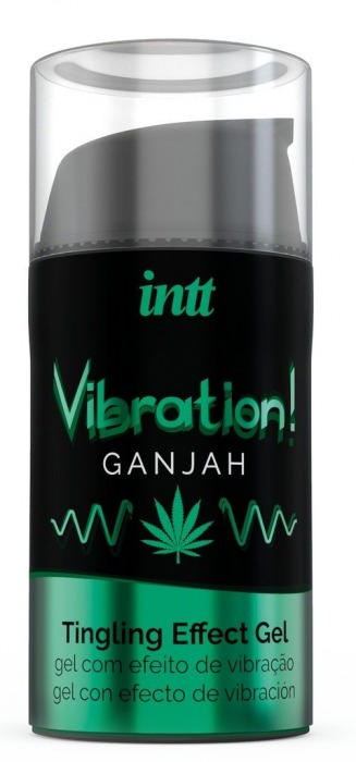 Жидкий интимный гель с эффектом вибрации Vibration! Ganjah - 15 мл. - INTT - купить с доставкой в Благовещенске