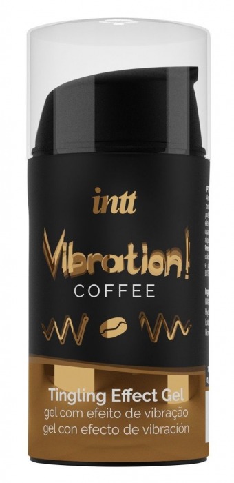 Жидкий интимный гель с эффектом вибрации Vibration! Coffee - 15 мл. - INTT - купить с доставкой в Благовещенске