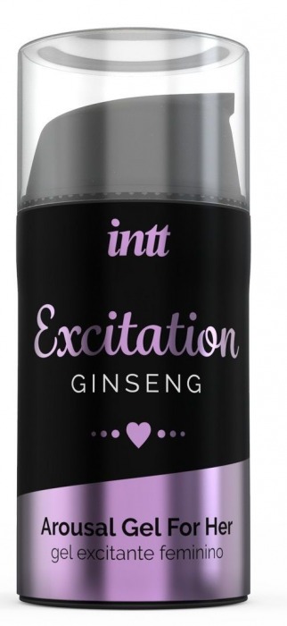 Женский возбуждающий интимный гель Excitation Ginseng - 15 мл. - INTT - купить с доставкой в Благовещенске