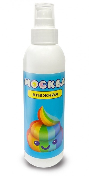 Увлажняющая смазка на водной основе  Москва Влажная  - 200 мл. - Москва - купить с доставкой в Благовещенске