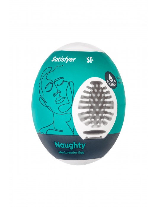 Мастурбатор-яйцо Satisfyer Naughty Mini Masturbator - Satisfyer - в Благовещенске купить с доставкой