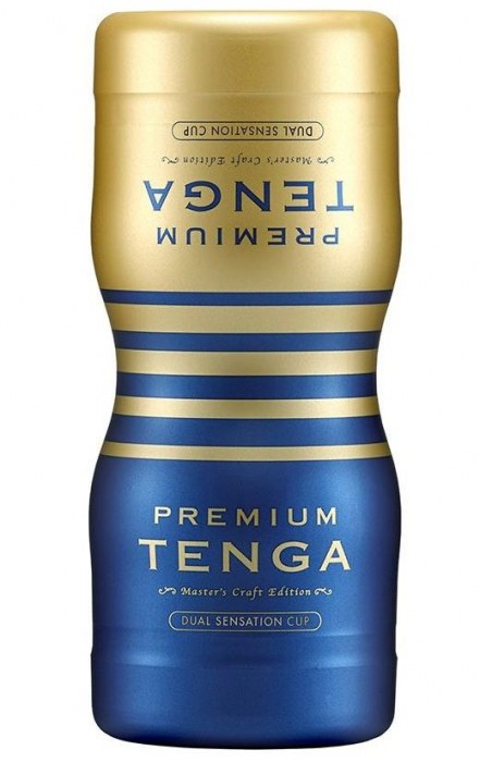 Мастурбатор TENGA Premium Dual Sensation Cup - Tenga - в Благовещенске купить с доставкой