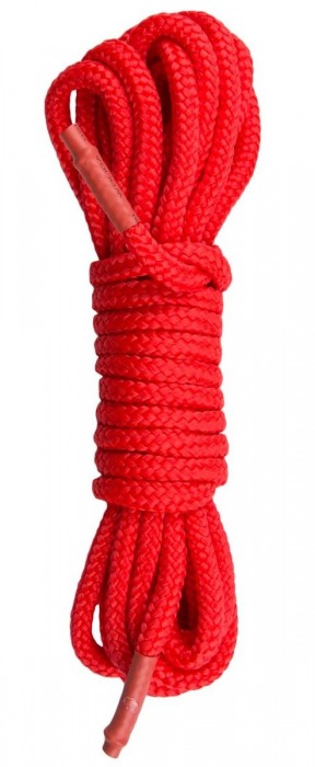 Красная веревка для связывания Nylon Rope - 5 м. - Easy toys - купить с доставкой в Благовещенске