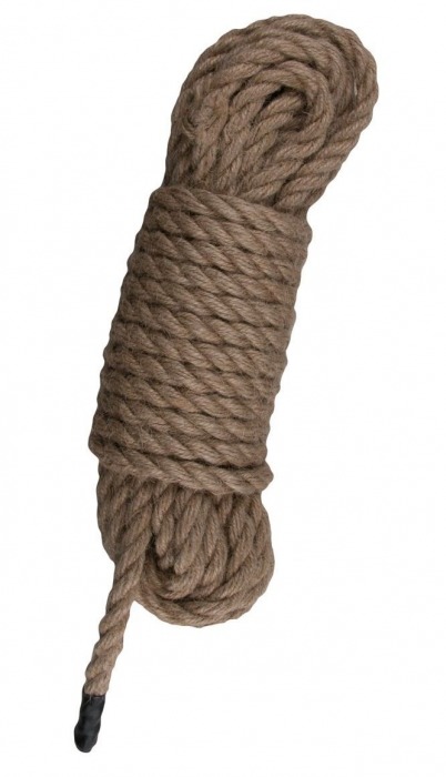 Пеньковая веревка для связывания Hemp Rope - 5 м. - Easy toys - купить с доставкой в Благовещенске