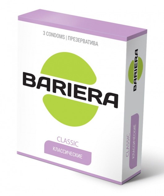 Классические презервативы Bariera Classic - 3 шт. - Bariera - купить с доставкой в Благовещенске