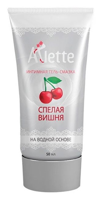 Интимная гель-смазка на водной основе Arlette  Спелая вишня  - 50 мл. - Arlette - купить с доставкой в Благовещенске