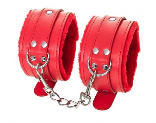 Красные оковы Anonymo из искусственной кожи - ToyFa - купить с доставкой в Благовещенске
