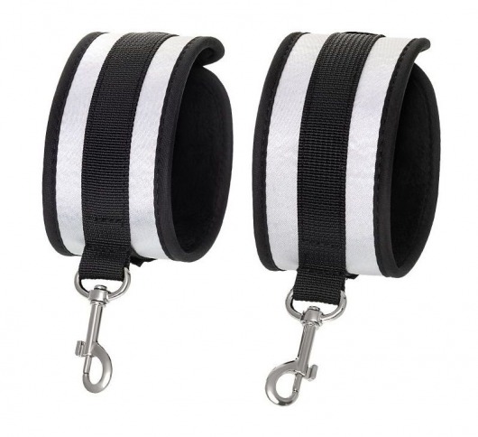 Серебристо-черные оковы Anonymo - ToyFa - купить с доставкой в Благовещенске