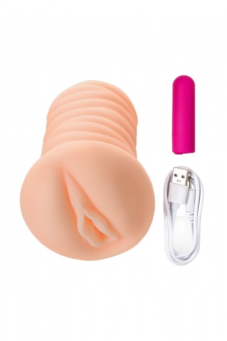 Мастурбатор-вагина Nymph с вибрацией - KOKOS - в Благовещенске купить с доставкой