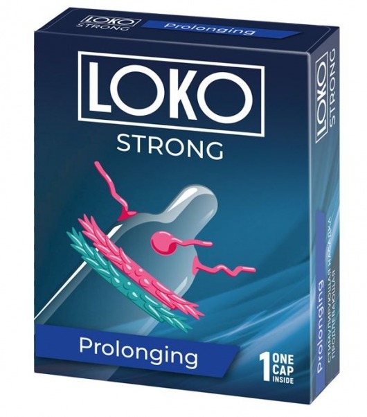 Стимулирующая насадка на пенис LOKO STRONG с продлевающим эффектом - Sitabella - в Благовещенске купить с доставкой