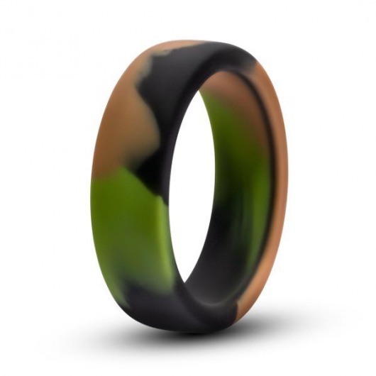Эрекционное кольцо камуфляжной расцветки Silicone Camo Cock Ring - Blush Novelties - в Благовещенске купить с доставкой