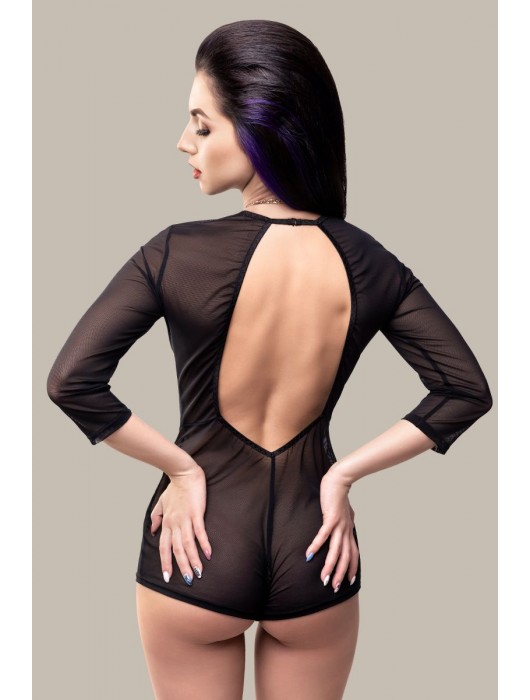 Эротический комбинезон Preciosity с рукавами длиной 3/4 - WANAME купить с доставкой