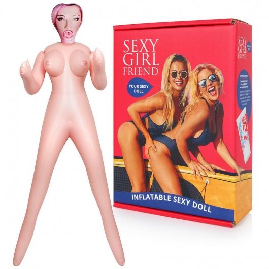 Надувная секс-кукла  Анджелина - Bior toys - в Благовещенске купить с доставкой