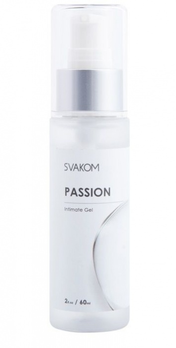 Смазка на водной основе Passion Intimate Gel - 60 мл. - Svakom - купить с доставкой в Благовещенске
