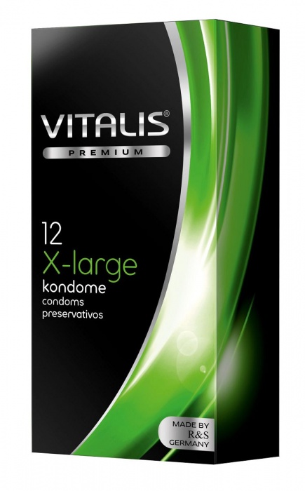 Презервативы увеличенного размера VITALIS PREMIUM x-large - 12 шт. - Vitalis - купить с доставкой в Благовещенске