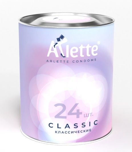 Классические презервативы Arlette Classic - 24 шт. - Arlette - купить с доставкой в Благовещенске