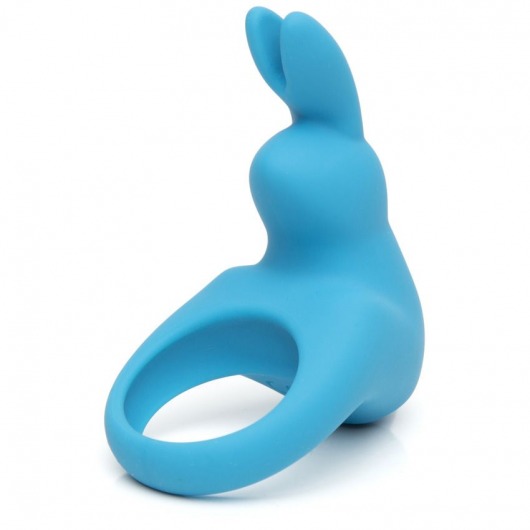 Голубое эрекционное виброкольцо Happy Rabbit Rechargeable Rabbit Cock Ring - Happy Rabbit - в Благовещенске купить с доставкой