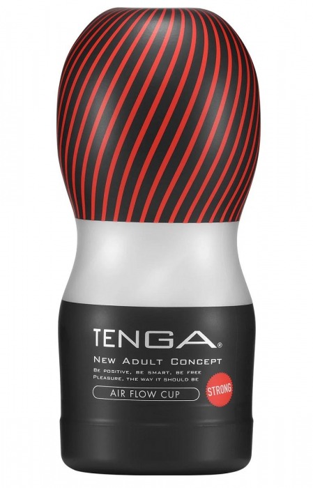 Мастурбатор Air Flow Cup Strong - Tenga - в Благовещенске купить с доставкой