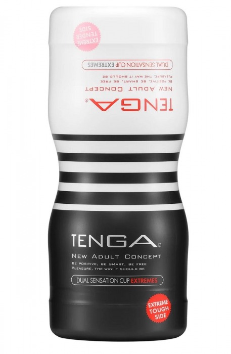 Мастурбатор Dual Sensation Cup Extremes - Tenga - в Благовещенске купить с доставкой