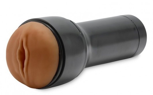 Коричневый мастурбатор-вагина Feel Stroker - Kiiroo - в Благовещенске купить с доставкой