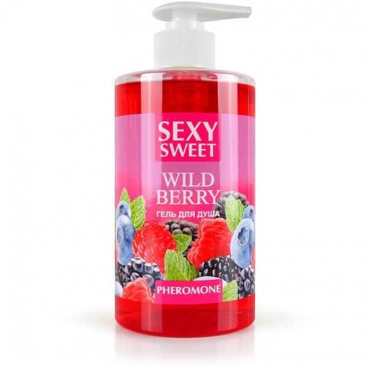 Гель для душа Sexy Sweet Wild Berry с ароматом лесных ягод и феромонами - 430 мл. -  - Магазин феромонов в Благовещенске