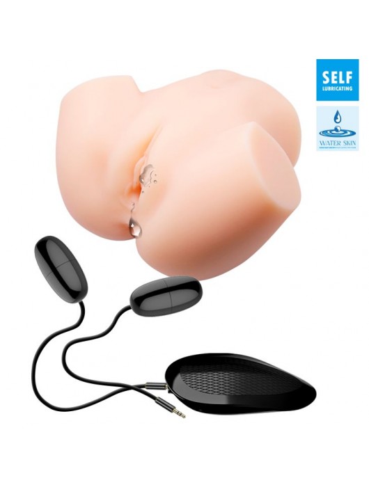 Телесный мастурбатор с 2 тоннелями Dual Vagina and Ass Veronica - Baile - в Благовещенске купить с доставкой