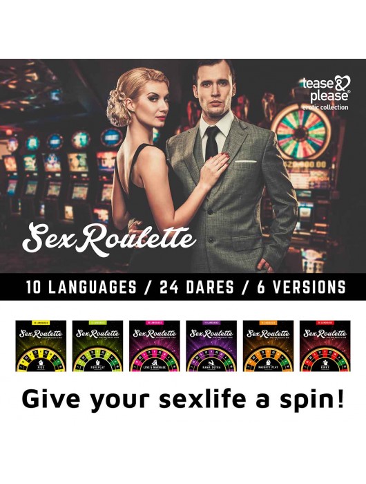 Настольная игра-рулетка Sex Roulette Kamasutra - Tease&Please - купить с доставкой в Благовещенске