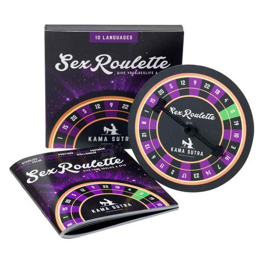 Настольная игра-рулетка Sex Roulette Kamasutra - Tease&Please - купить с доставкой в Благовещенске