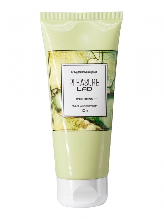 Лубрицирующий гель для интимного ухода Organic Rosemary с ароматом розмарина - 100 мл. - Pleasure Lab - купить с доставкой в Благовещенске