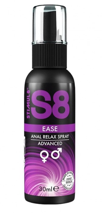 Расслабляющий анальный спрей S8 Ease Anal Relax Spray - 30 мл. - Stimul8 - купить с доставкой в Благовещенске