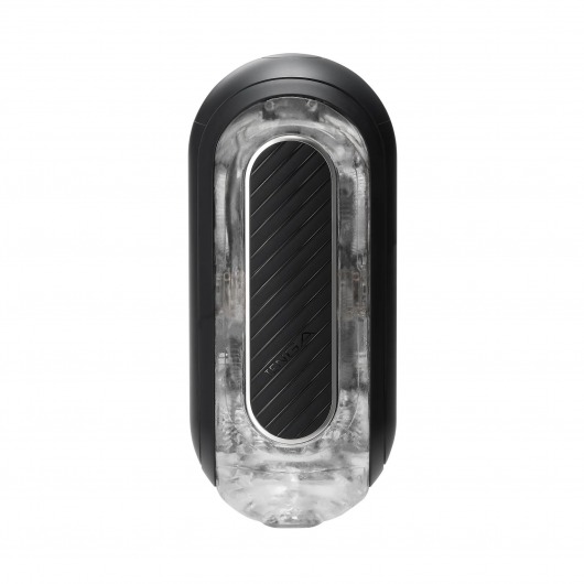 Черный мастурбатор Tenga Flip Zero Gravity с вибрацией - Tenga - в Благовещенске купить с доставкой